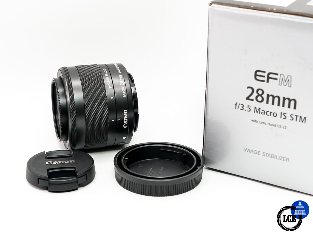 Canon EF-M 28mm F3.5 Macro IS STM * BOXED *