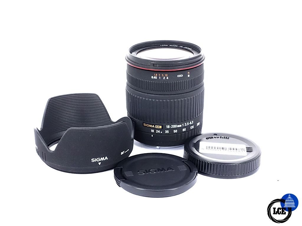 Sigma 18-200mm F3.5-6.3 DC Canon Fit - Boxed | 4*