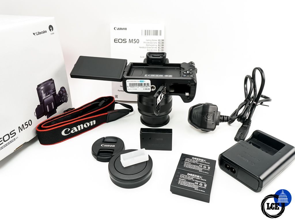 Canon EOS M50 + EF-M 15-45mm F3.5-45mm IS STM