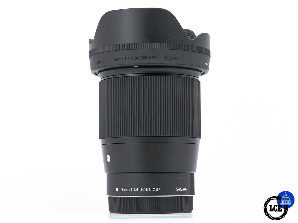 Sigma 16mm f1.4 DC DN Canon EF-M Mount