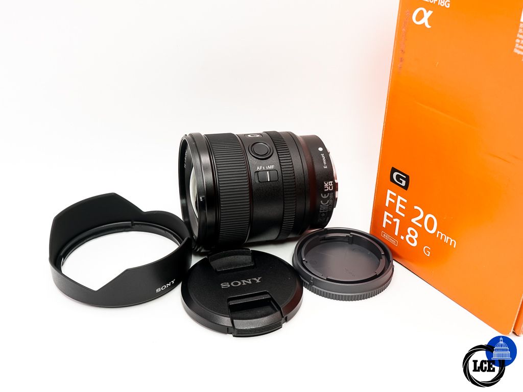 Sony FE 20mm F1.8 G * MINT & BOXED *