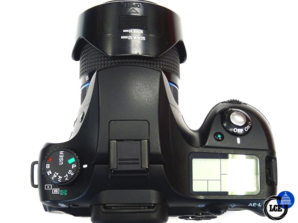 Pentax K10 + 18-55mm Samsung