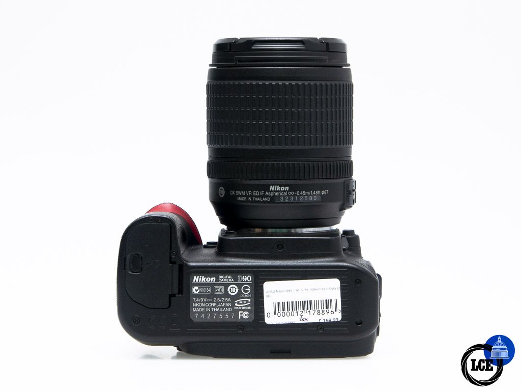Nikon D90 + AF-S 18-105mm f/3.5-5.6 DX ED VR
