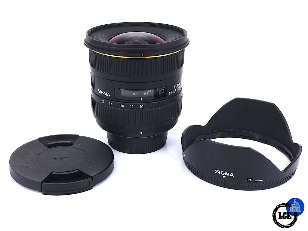 Sigma 10-20mm F4-5.6 DC HSM Nikon Fit | 4*