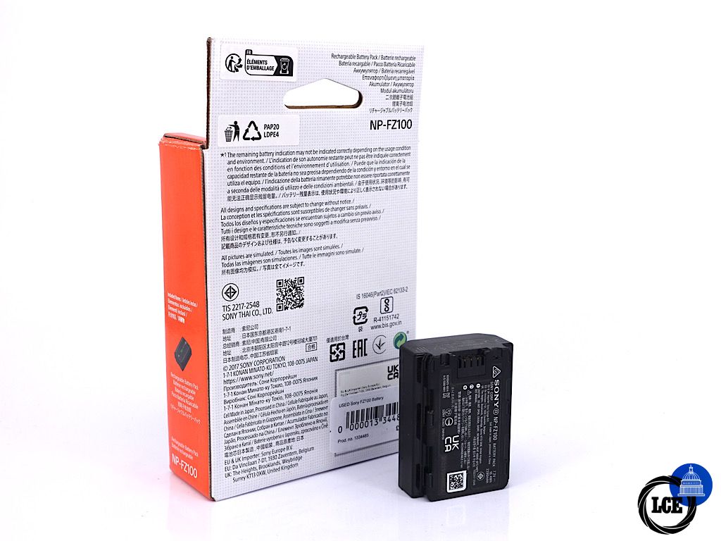 Sony NP-FZ100 Battery - Boxed | 4*