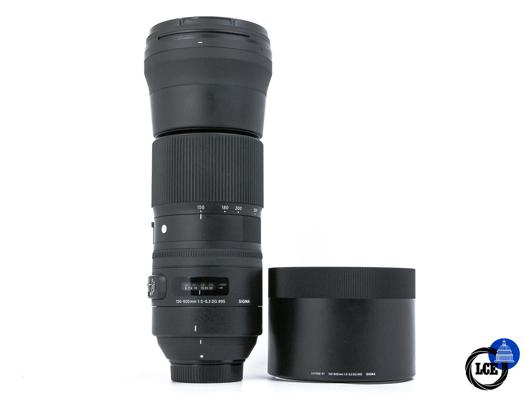 Sigma 150-600mm f5-6.3 DG OS 'C' Nikon F Mount