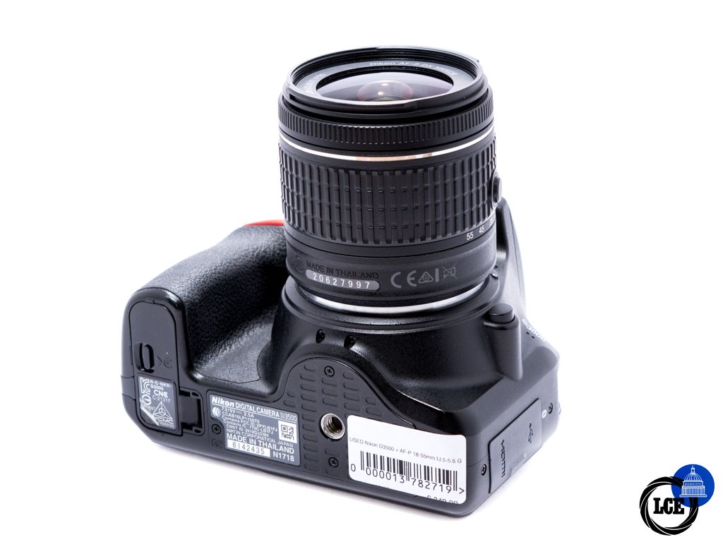 Nikon D3500 + AF-P 18-55mm f3.5-5.6 G DX