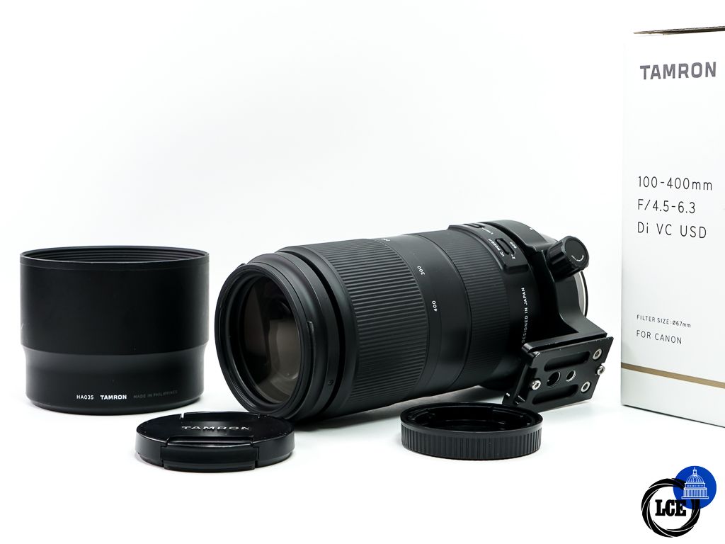Tamron 100-400mm F4.5-6.3 Di VC USD