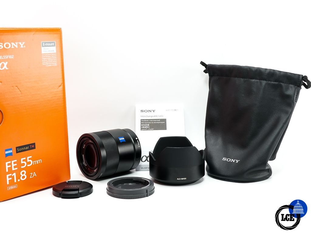 Sony FE 55mm f/1.8 ZA Zeiss Sonnar T*
