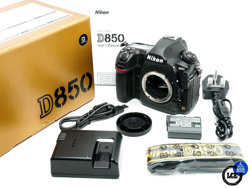Nikon D850 Body * BOXED / SHUTTER COUNT ON 13K *