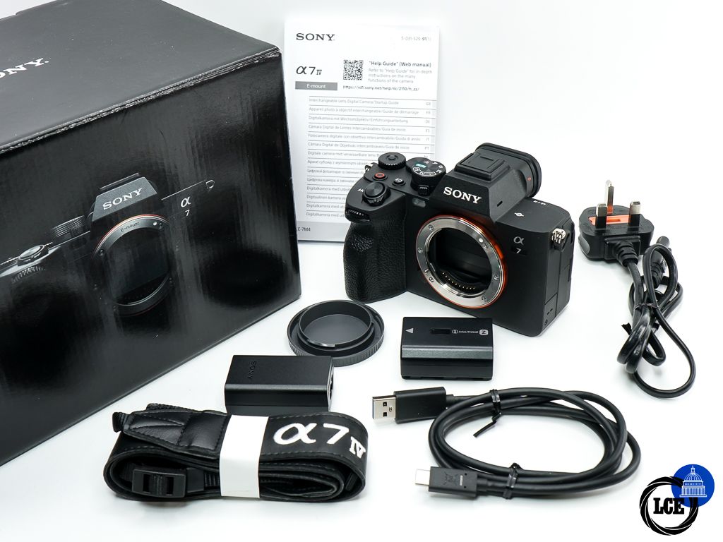 Sony A7 IV Body  ** Boxed with Low Shutter Count **