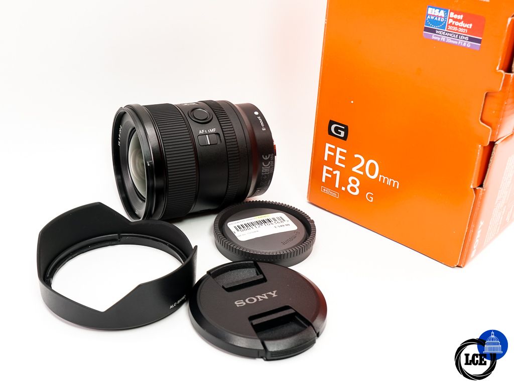 Sony FE 20mm F1.8 G * MINT & BOXED *