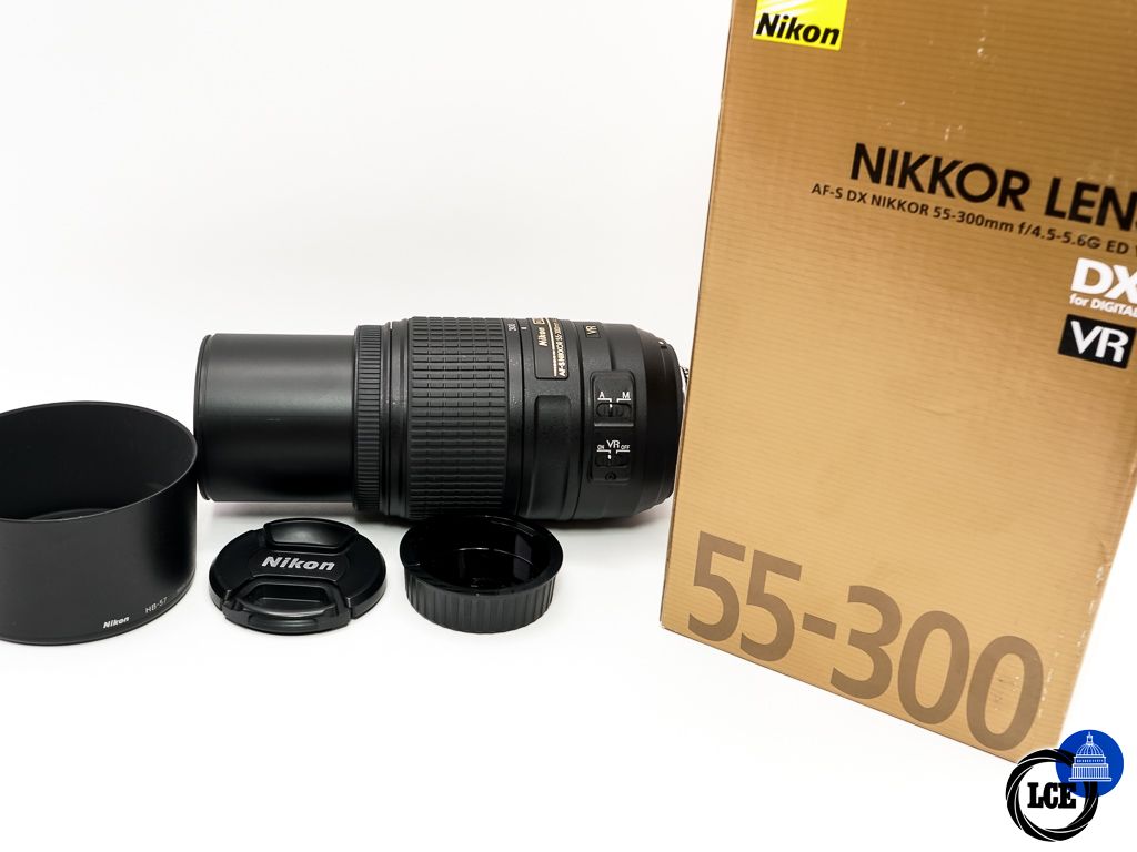 Nikon AF-S 55-300mm F3.5-4.5G ED DX VR * BOXED *