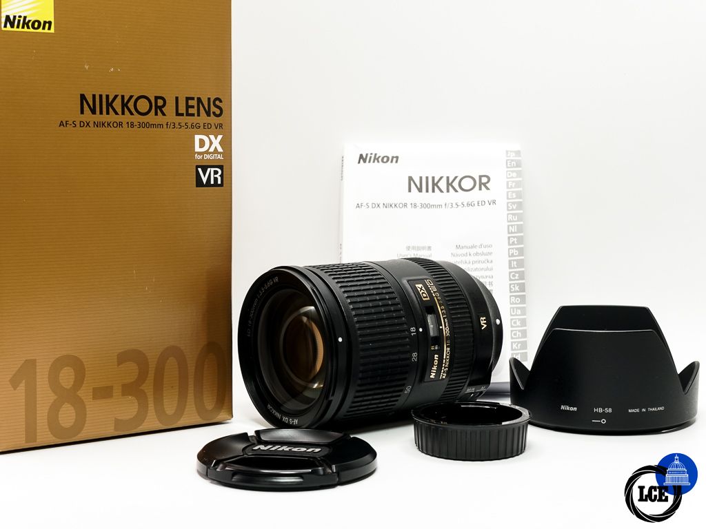 Nikon AF-S 18-300mm F3.5-5.6 G ED DX VR
