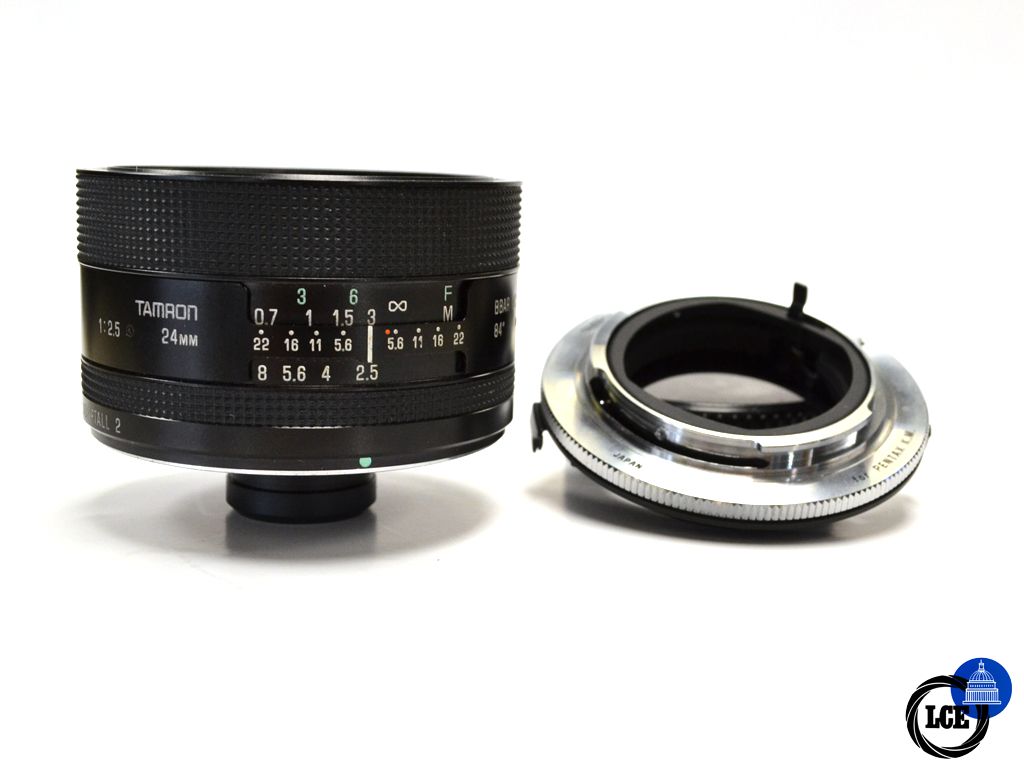 Tamron 24mm F2.5 - Adaptall 2 - Pentax K Mount