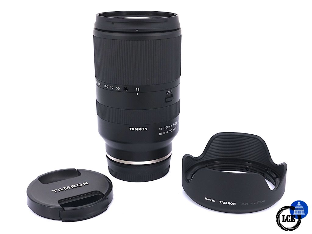 Tamron 18-300mm F3.5-6.3 Di III-A VC VXD Sony Fit - Boxed | 4*