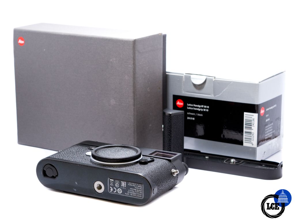 Leica M10-R  Black-Chrome + Leica Hand Grip *Boxed*