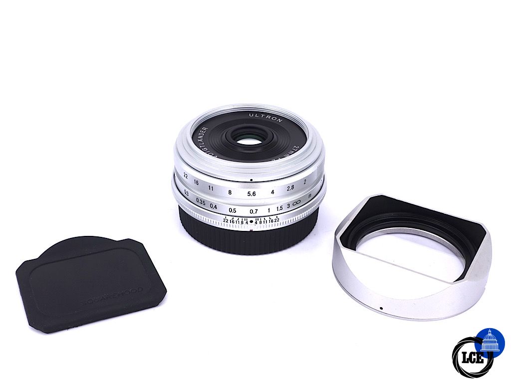 Voightlander 27mm F2 Ultron Fujifilm X Fit Silver | 5*