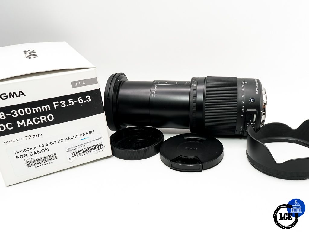 Sigma 18-300mm F3.5-5.6 (c) DC OS HSM
