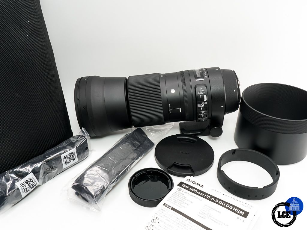 Sigma 150-600mm F5-6.3 DG OS HSM 