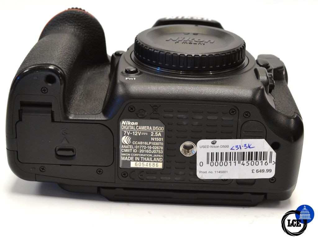 Nikon D500 body