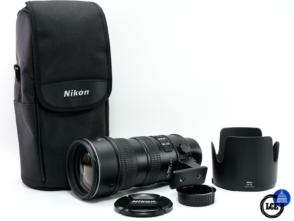 Nikon AF-S 70-200mm F2.8 G ED VR