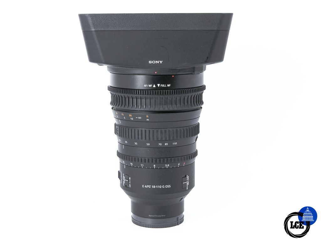 Sony E PZ !8-110mm F4 G OSS