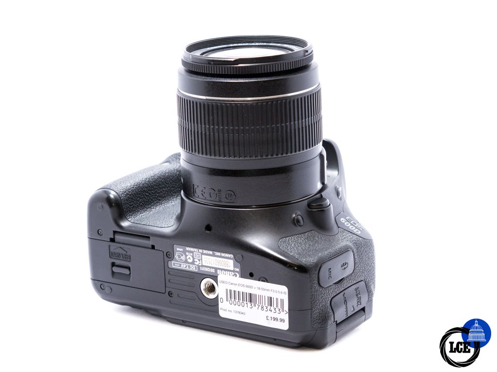 Canon EOS 600D + EF-S 18-55mm f3.5-5.6 IS II