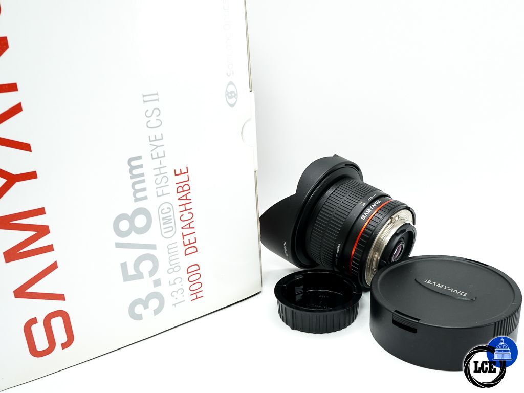 Samyang 8mm F3.5 UMC FISH-EYE CS II
