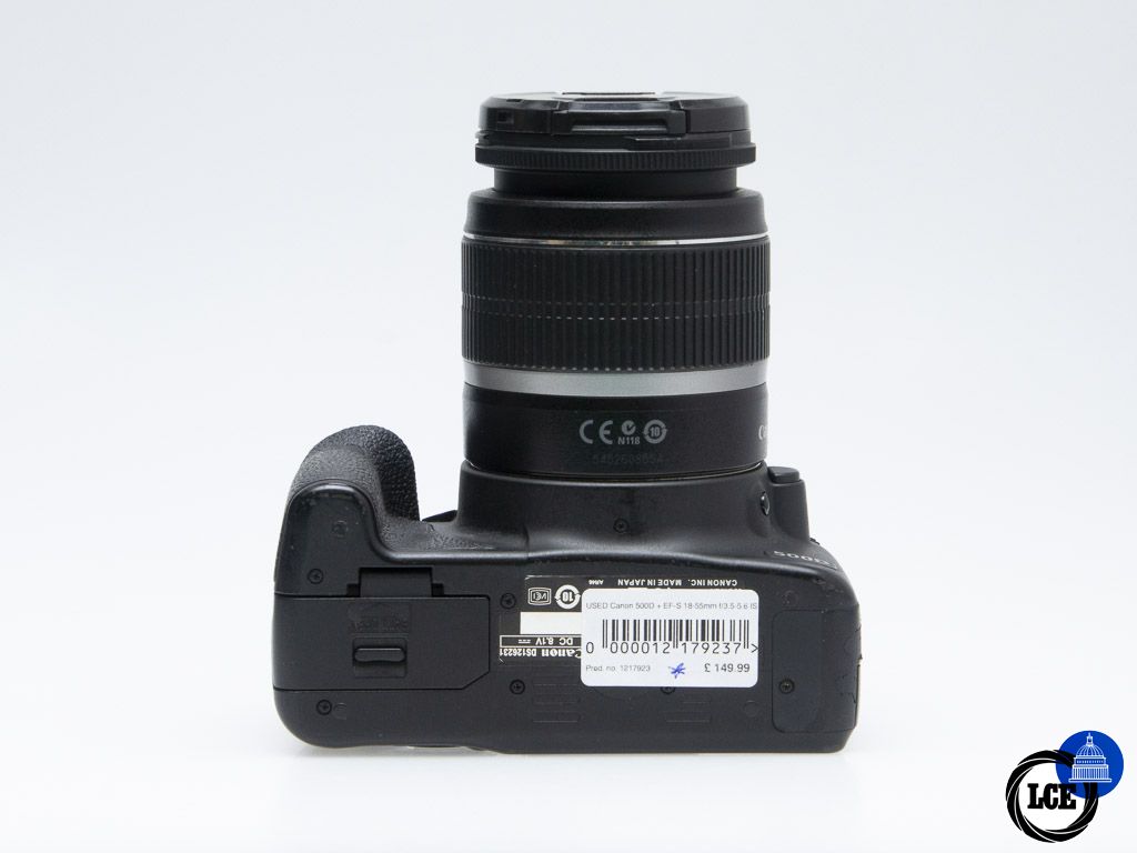 Canon EOS 500D + 18-55mm f/3.5-5.6 IS 