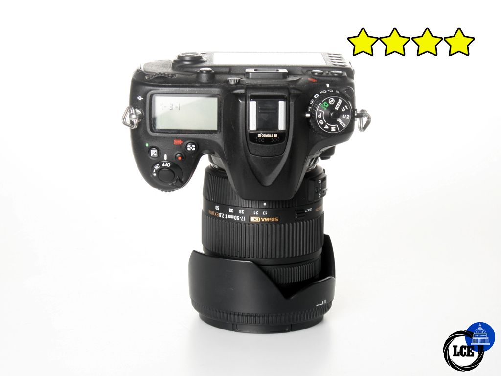 Nikon D7100+Sigma 17-50mm f2.8 (Shutter Count 42,100)