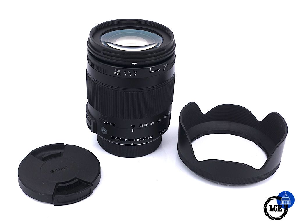 Sigma 18-200mm F3.5-6.3 DC Nikon Fit | 4*