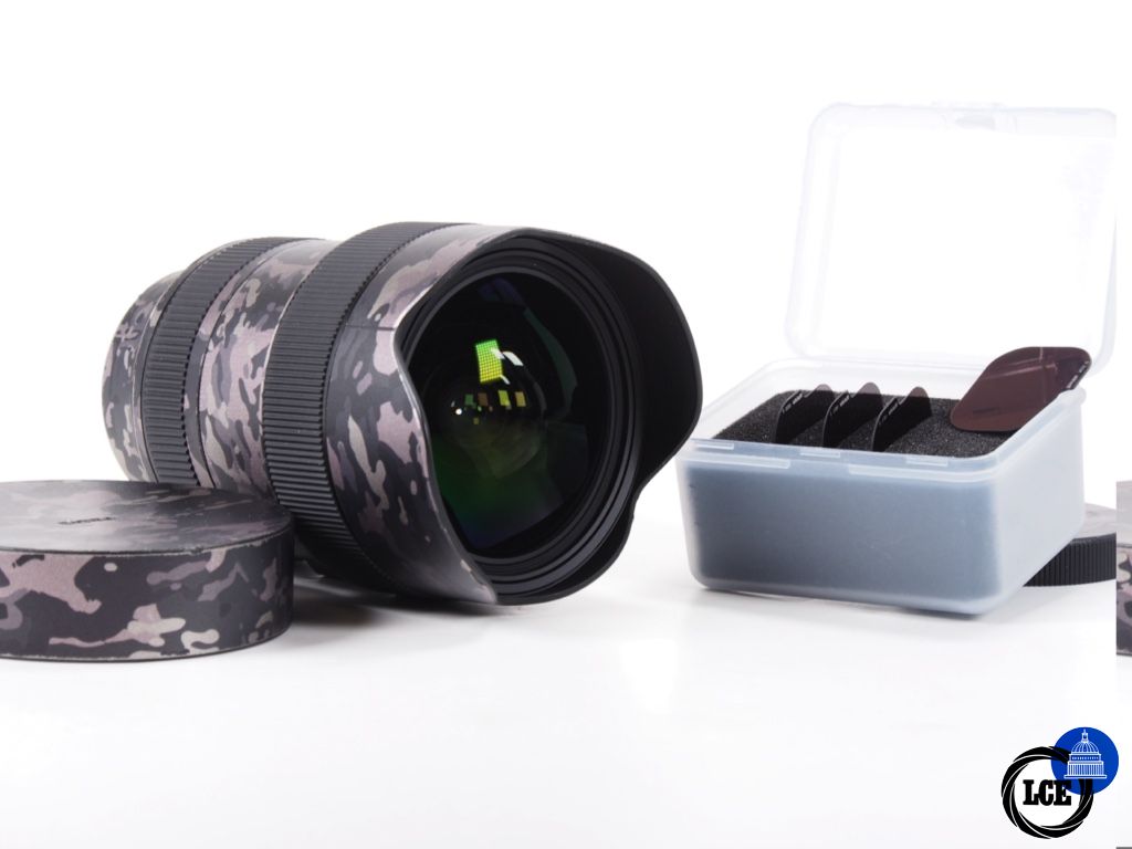 Sigma 14-24mm F2,8 DG DN & Haida Drop in ND Filter set. Sony FE