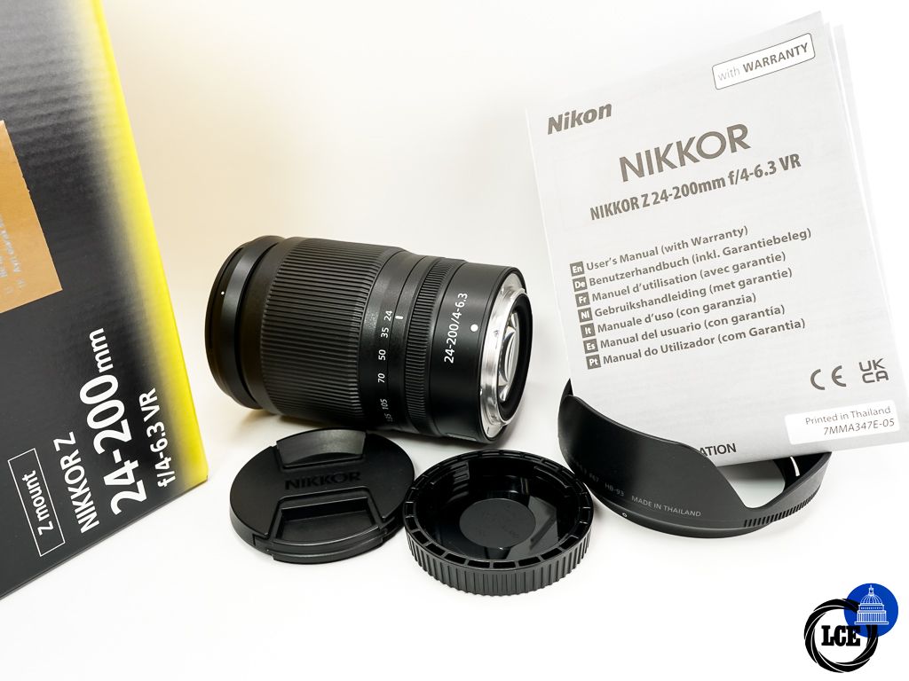 Nikon Z 24-200mm F4-6.3 VR * BOXED *