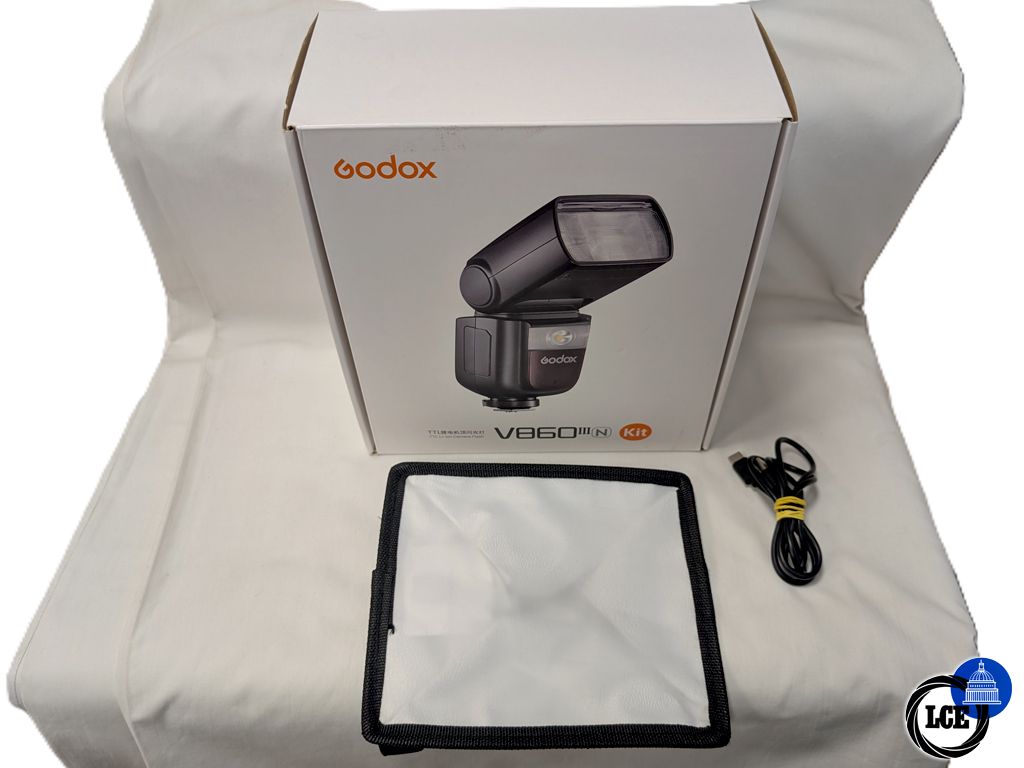Godox V860 III Flashlight Nikon Flashgun Kit   