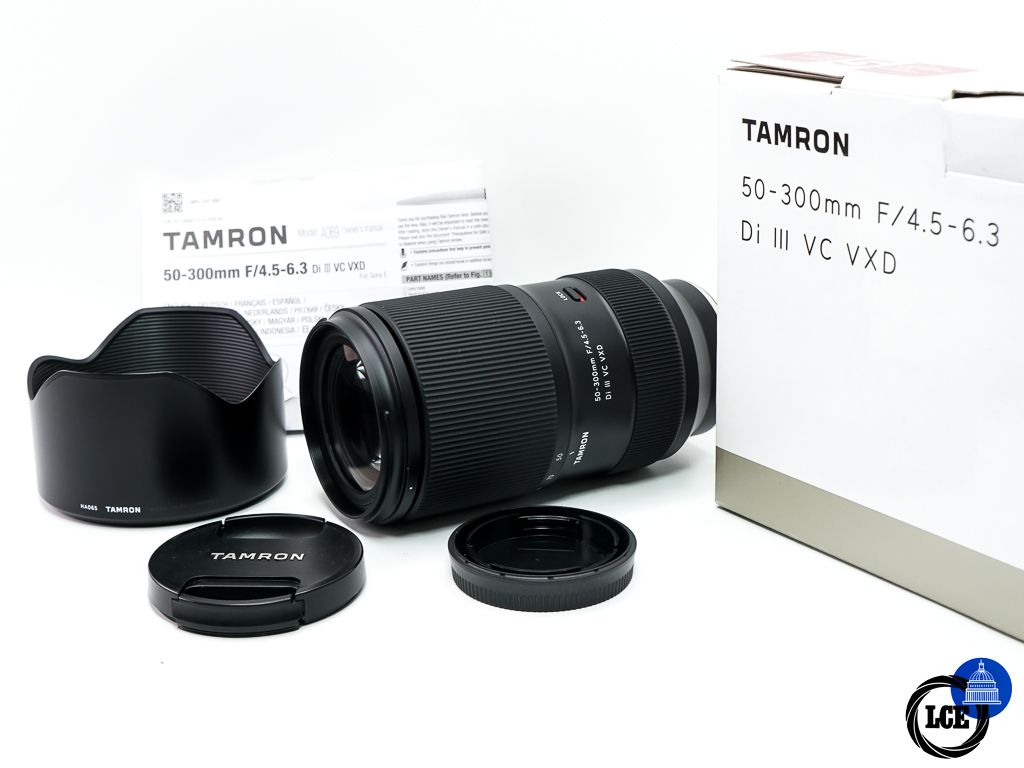 Tamron 50-300mm F4.5-6.3 Di III VC VXD
