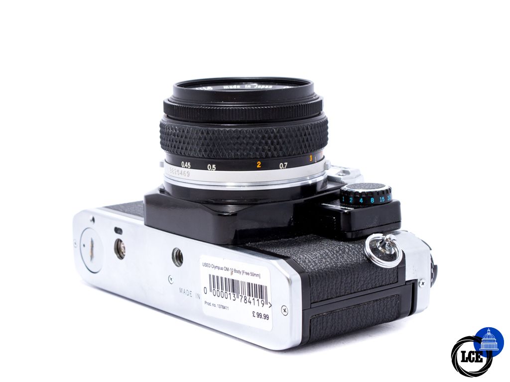 Olympus OM-10 + Manual Adapter (Free lens) *See description*
