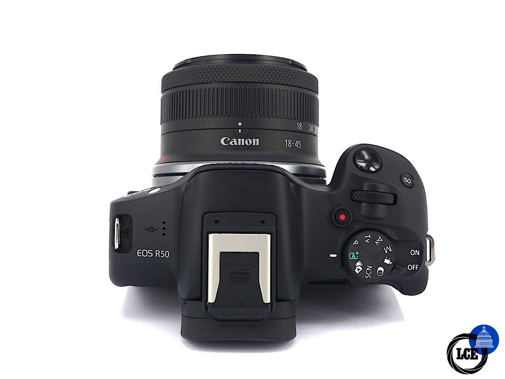 Canon EOS R50 + RF-S 18-45mm F4.5-6.3 IS STM - Boxed | 5*