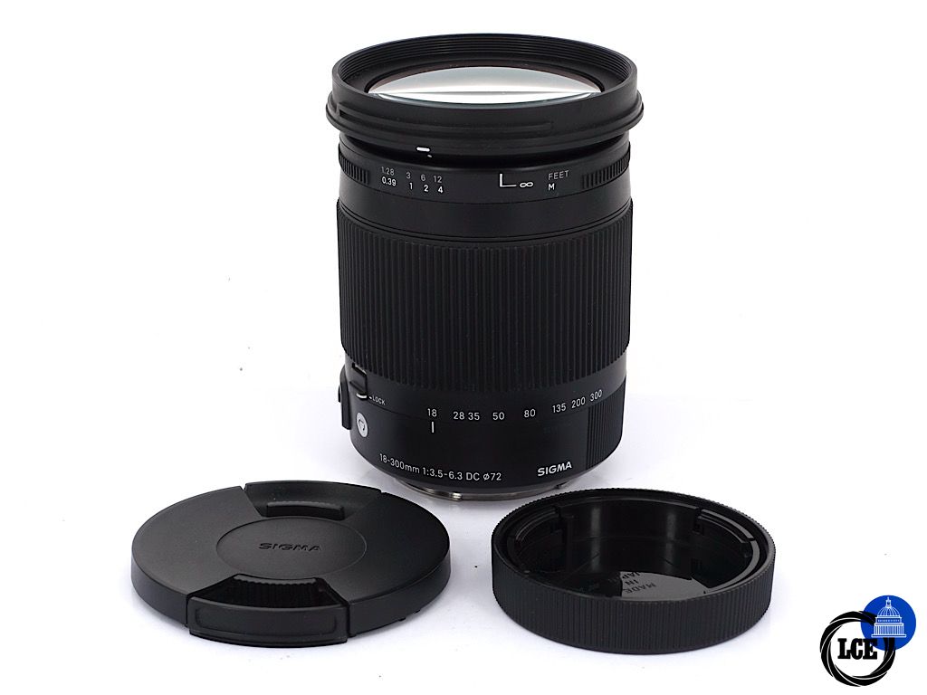 Sigma 18-300mm F3.5-6.3 Contemporary DC Canon | 4*