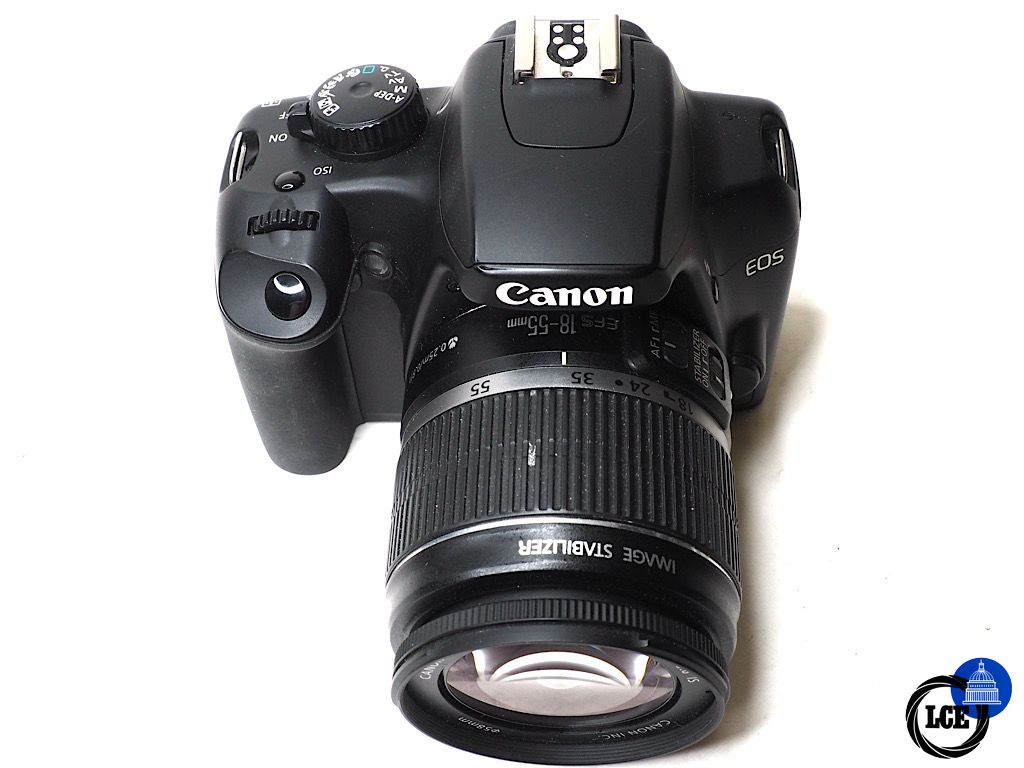 Canon EOS 1000D + 18-55mm 