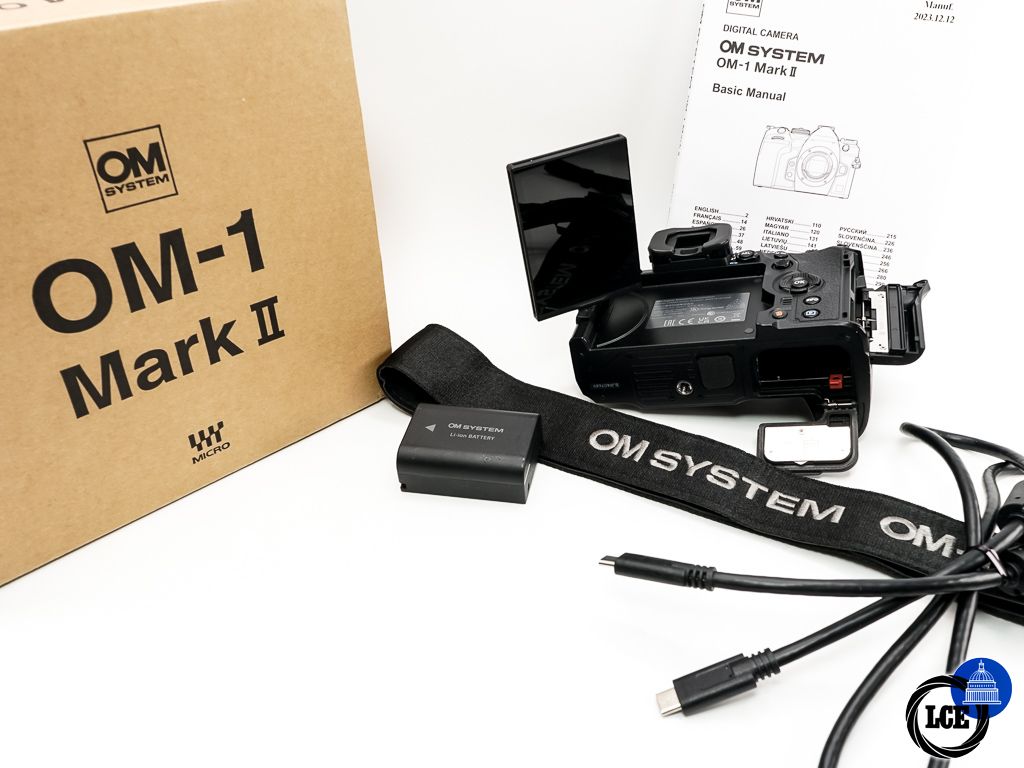 OM SYSTEM OM-1 II Body * BOXED / LOW SHUTTER COUNT  *