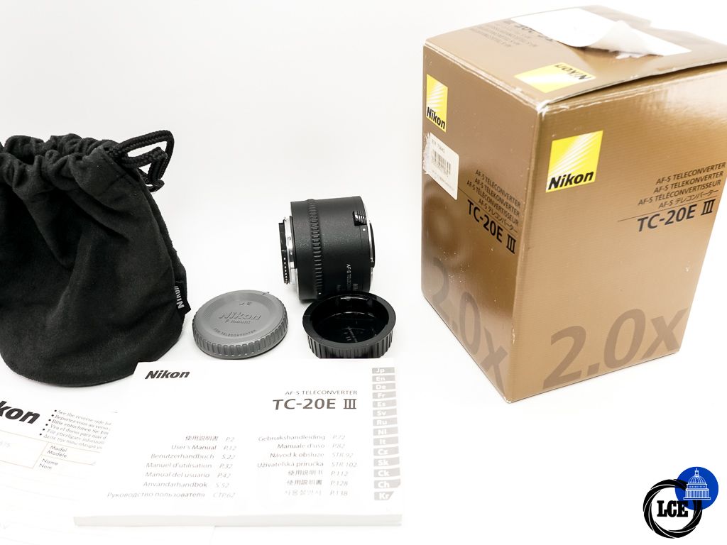 Nikon AF-S TELECONVERTER TC-20E III * BOXED *