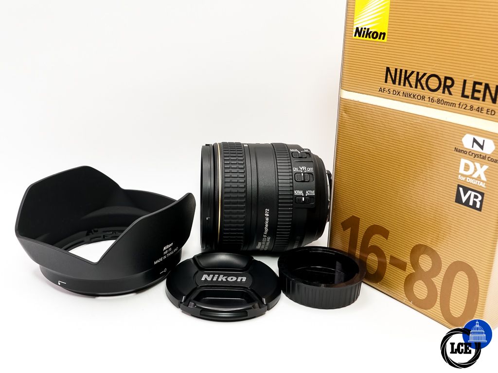 Nikon AF-S 16-80mm F2.8-4E ED VR DX * BOXED *