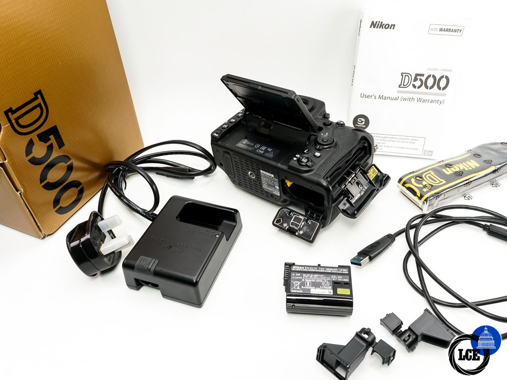 Nikon D500 Body * BOXED / SHUTTER COUNT 11.4K *