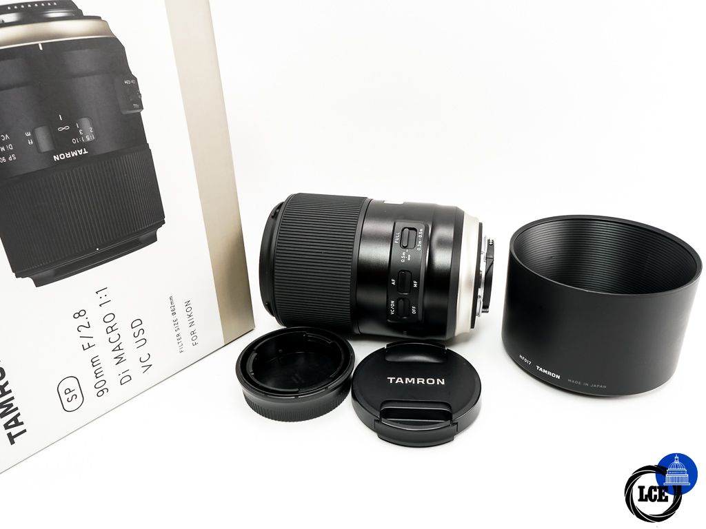 Tamron SP 90mm F2.8 Di MACRO 1:1 VC USD * BOXED *