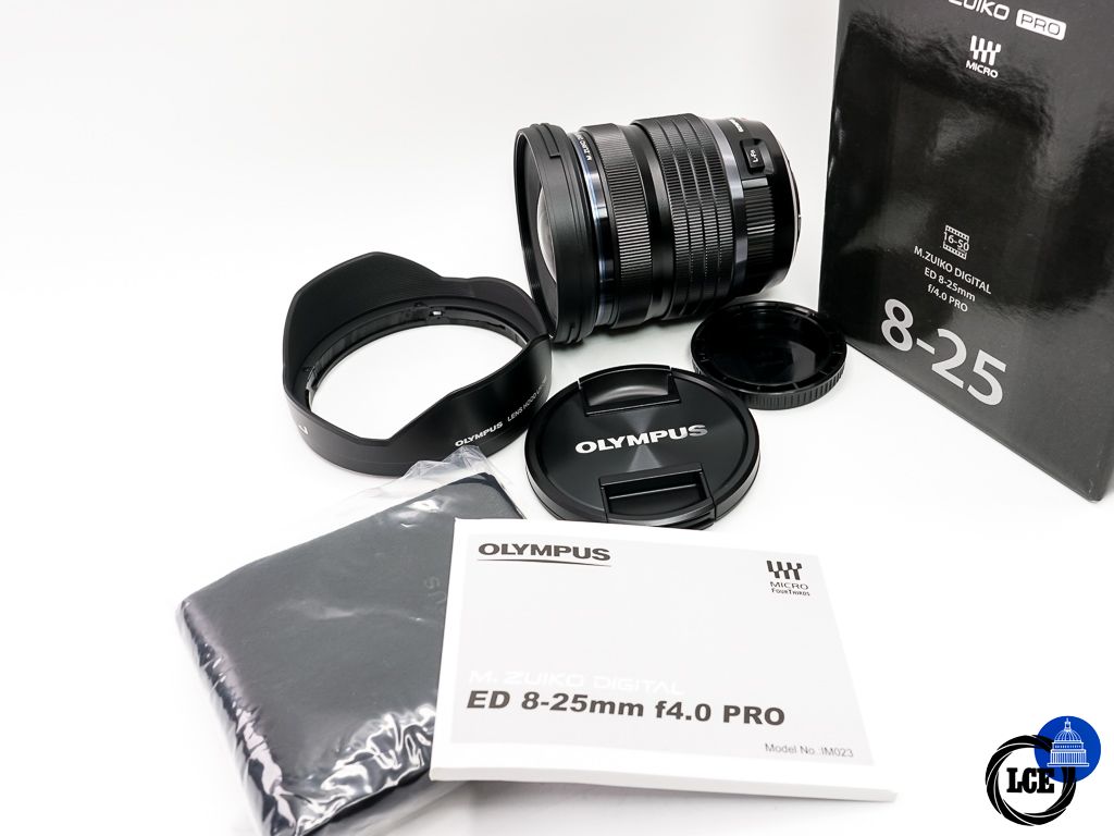 Olympus 8-25mm F4 PRO * LIKE NEW *