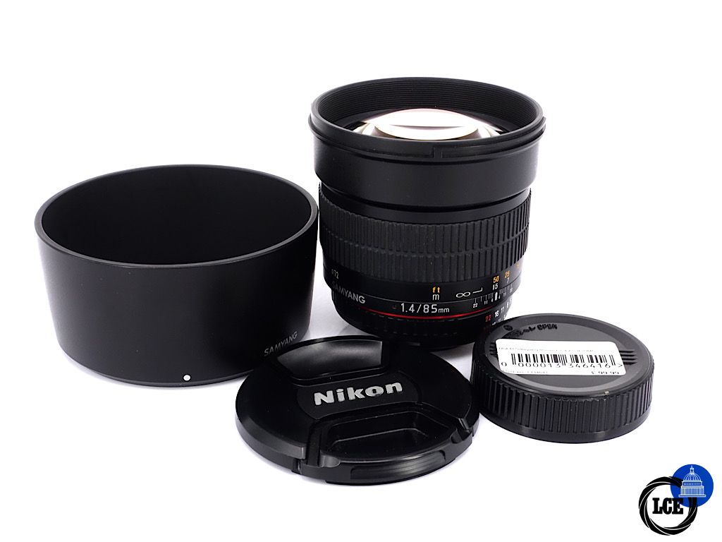 Samyang MF 85mm F1.4 AS IF USM Nikon Fit | 4*
