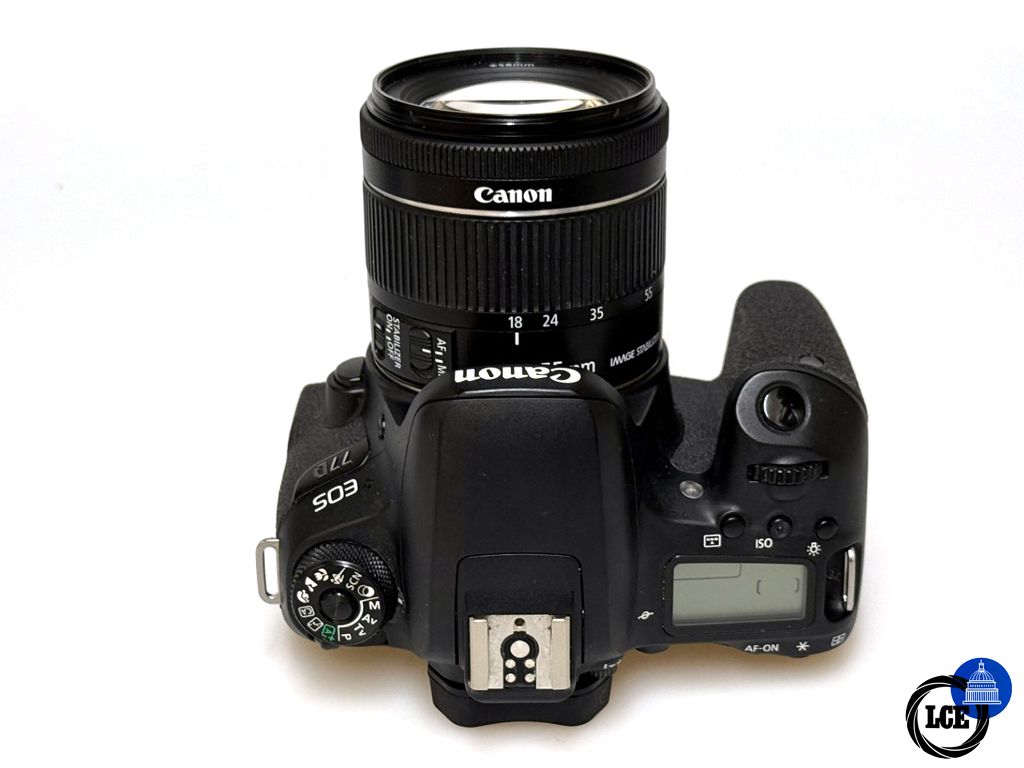 Canon EOS 77D + 18-55mm F4-5.6  IS STM 