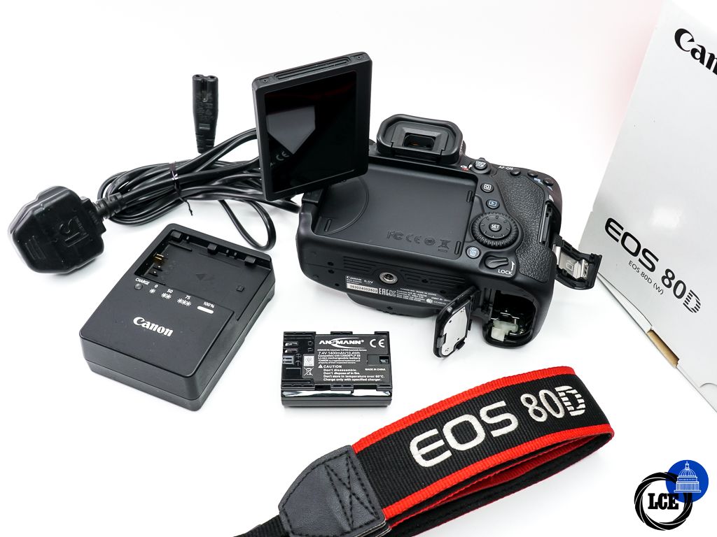 Canon EOS 80D Body * BOXED / SHUTTER COUNT 551 *