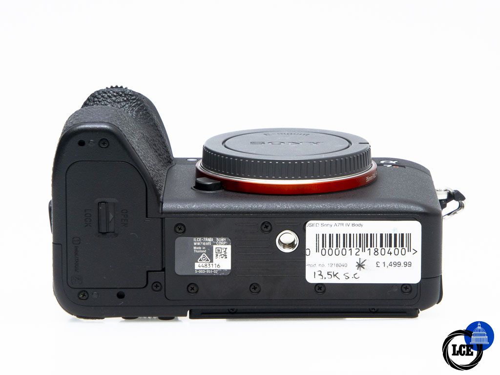 Sony A7R IV Body 